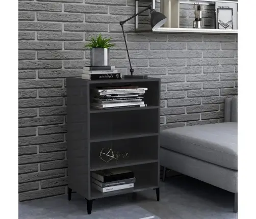 Puhvetkapp, Kõrgläikega Hall, 57 X 35 X 90 cm Tehispuit