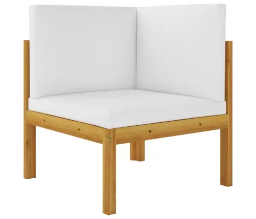 Dvivietis Sodo Suoliukas Su Pagalvėlėmis, Akacijos Mediena Ir Virvė