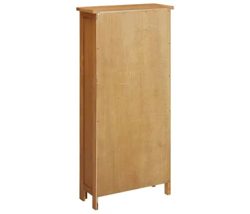 Uzglabāšanas Skapītis, 50X22X110 Cm, Ozola Masīvkoks Vidaxl