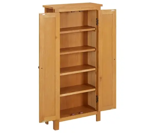 Uzglabāšanas Skapītis, 50X22X110 Cm, Ozola Masīvkoks Vidaxl