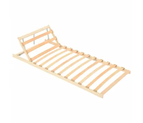 Gultas Redeles, 13 Līstītes, Regulējams Galvgalis, 70X200 Cm Vidaxl