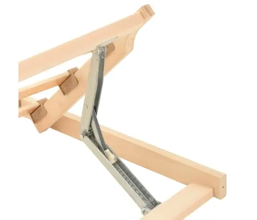 Gultas Redeles, 13 Līstītes, Regulējams Galvgalis, 80X200 Cm Vidaxl