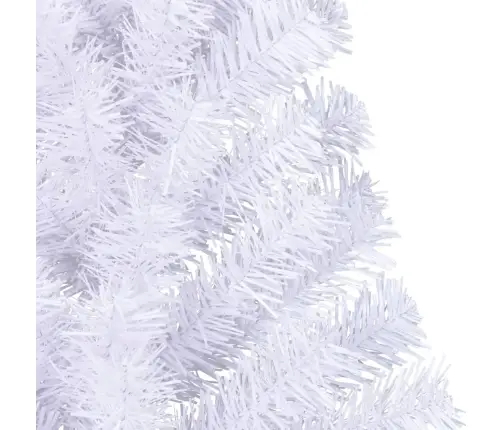 Poolik Kunstkuusk Alusega, Valge, 120 cm Pvc Poolik Kunstkuusk Alusega, Valge, 120 cm Pvc