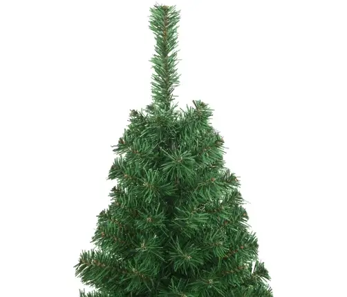 Mākslīgā Ziemassvētku Egle, Biezi Zari, Zaļa, 120 Cm, Pvc Vidaxl