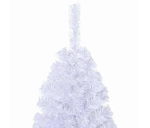 Mākslīgā Ziemassvētku Egle, Biezi Zari, Balta, 120 Cm, Pvc Vidaxl
