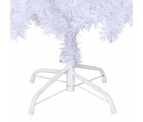 Mākslīgā Ziemassvētku Egle, Biezi Zari, Balta, 120 Cm, Pvc Vidaxl