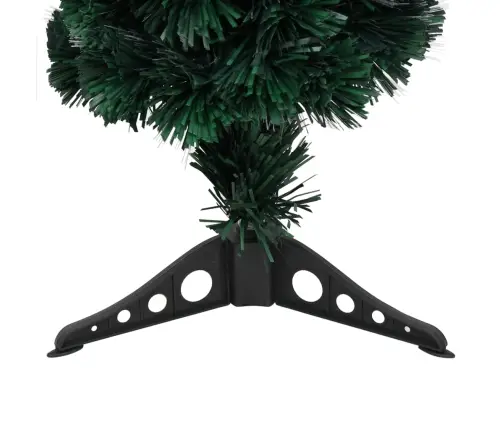 Dirbtinė Siaura Kalėdų Eglutė Su Stovu Ir Led, 64cm Optinis Pluoštas