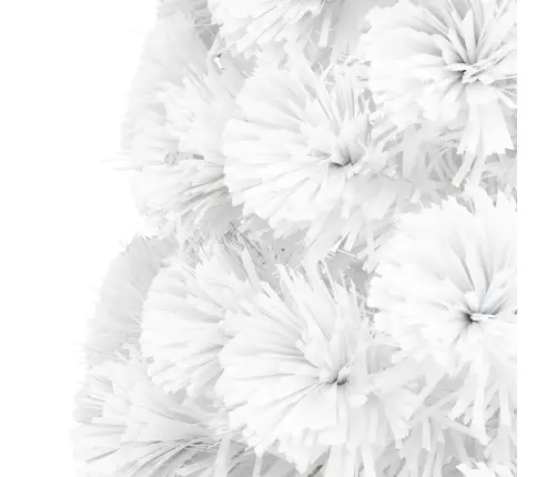 Izgaismota Ziemassvētku Egle, Balta, 64 Cm, Optiskā Šķiedra Vidaxl