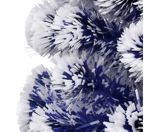 Dirbtinė Kalėdų Eglutė, Balta/Mėlyna, 64cm Optinis Pluoštas