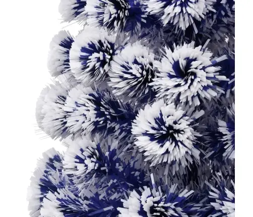 Izgaismota Ziemassvētku Egle, 120 Cm, Optiskā Šķiedra Vidaxl