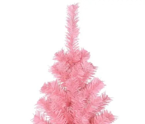 Mākslīgā Ziemassvētku Egle Ar Statīvu, Rozā, 240 Cm, Pvc Vidaxl
