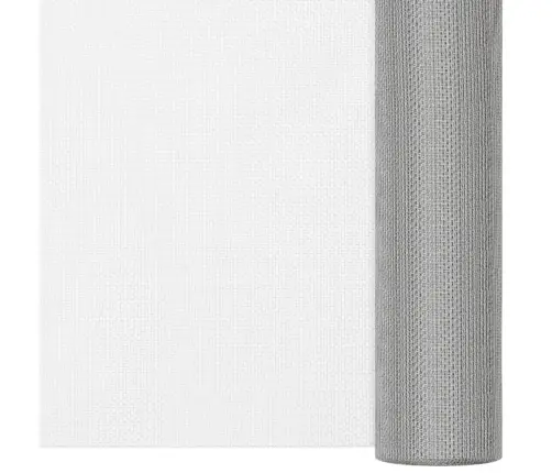 Siets, Nerūsējošs Tērauds, 60X1000 Cm, Sudraba Krāsā Vidaxl