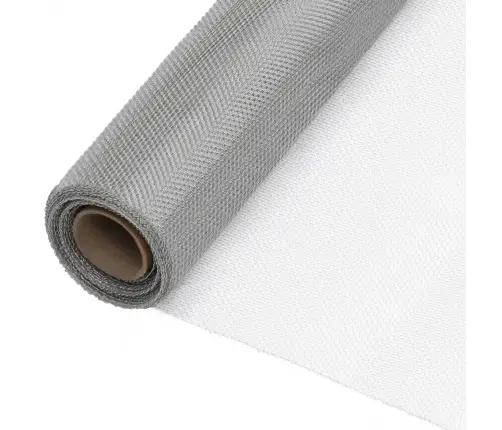 Tinklelis, Sidabrinis, 112X1000 cm Nerūdijantis Plienas