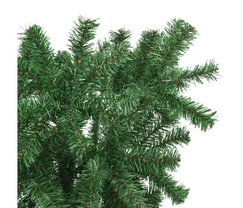 Tagurpidi Kunstkuusk Alusega, Roheline, 150 Cm