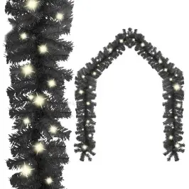 Jõuluvanik Led-Tuledega, 20 M, Must