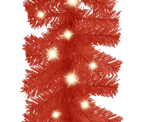 Jõuluvanik Led-Tuledega, 5 M, Punane