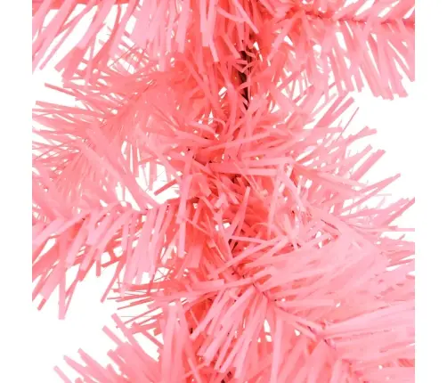 Ziemassvētku Vītne Ar Led Lampiņām, 20 M, Rozā Vidaxl