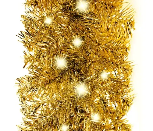 Kalėdinė Girlianda Su Led Lemputėmis, Auksinės Spalvos, 5M