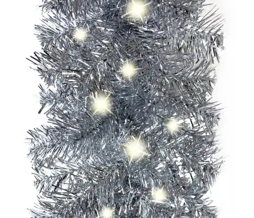 Kalėdinė Girlianda Su Led Lemputėmis, Sidabrinės Spalvos, 20M
