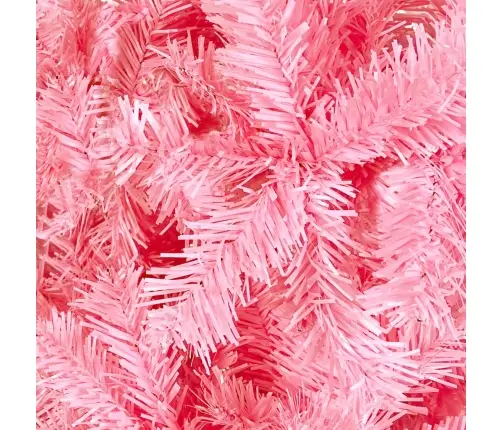 Mākslīgā Ziemassvētku Egle, Šaura, Rozā, 180 Cm Vidaxl