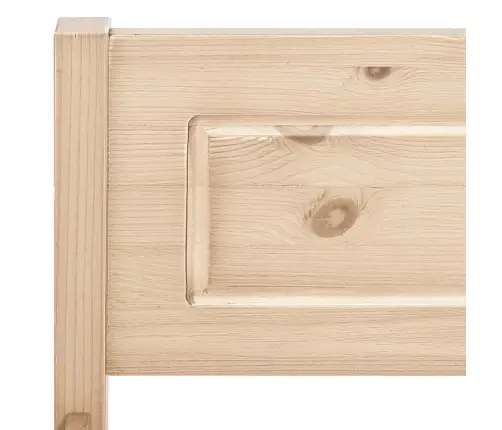 Gultas Rāmis, 120X200 Cm, Priedes Masīvkoks Vidaxl