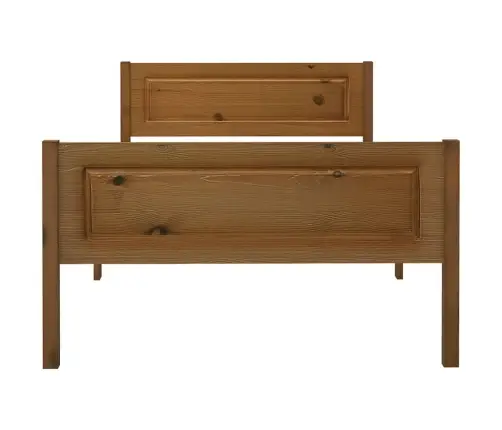 Lovos Rėmas, Medaus Rudos Spalvos, 100X200cm Pušies Masyvas