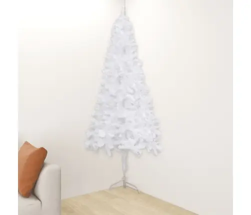 Nurgakunstkuusk, Valge, 240 cm Pvc Nurgakunstkuusk, Valge, 240 cm Pvc