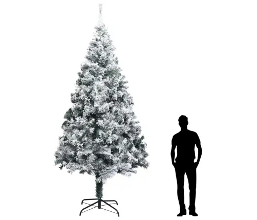 Dirbtinė Kalėdų Eglutė Su Sniegu, Žalios Spalvos, 400cm Pvc