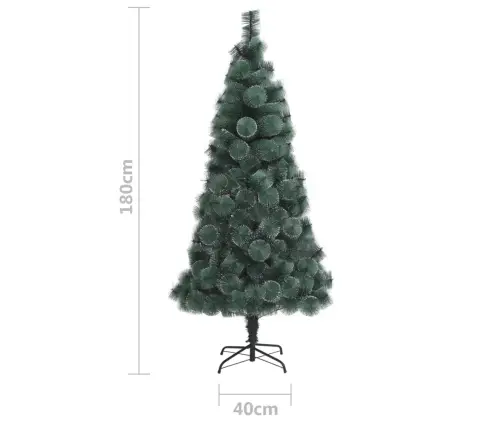 Mākslīgā Ziemassvētku Egle Ar Statīvu, Zaļa, 180 Cm, Pet Vidaxl