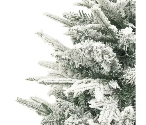 Kunstkuusk Lumiste Okstega, Roheline, 120 cm Pvc Ja Pe