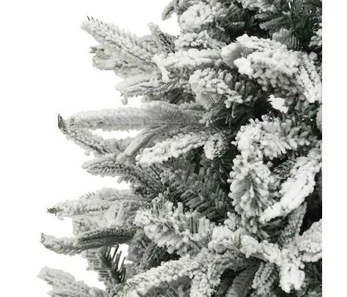 Dirbtinė Kalėdų Eglutė Su Sniegu, Žalia, 180cm Pvc Ir Pe