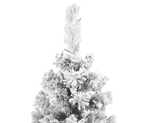 Mākslīgā Ziemassvētku Egle Ar Sniegu, Šaura, Zaļa, 120 Cm, Pvc Vidaxl Mākslīgā Ziemassvētku Egle Ar Sniegu, Šaura, Zaļa, 120 Cm, Pvc Vidaxl