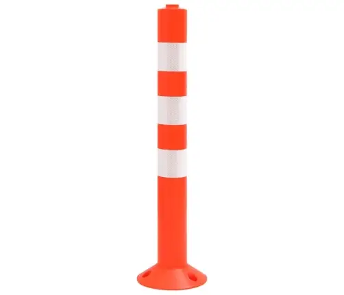 Ceļa Stabiņi Ar Ķēdi, 10 Gab., 75 Cm, Pe Vidaxl