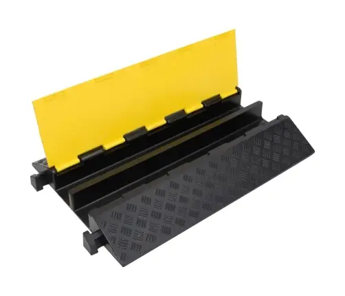 Kabelių Apsauga Su 2 Kanalais, 90cm Guma