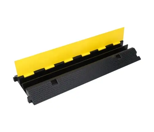 Kaablikaitse 2 Kanaliga, Kummist, 100 Cm