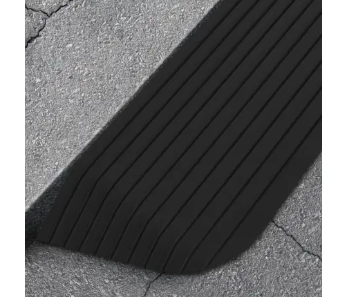 Apmales Rampas, 2 Gab., 110X32X3,8 Cm, Gumija Vidaxl