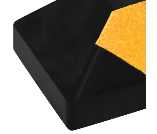 Atdures Barjeras, 2 Gab., 56X15X10 Cm, Gumija Vidaxl