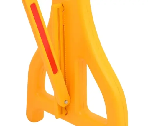 Satiksmes Barjera, Salokāma, Dzeltena Un Melna, 250X38X96 Cm Vidaxl