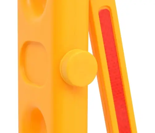 Satiksmes Barjera, Salokāma, Dzeltena Un Melna, 250X38X96 Cm Vidaxl