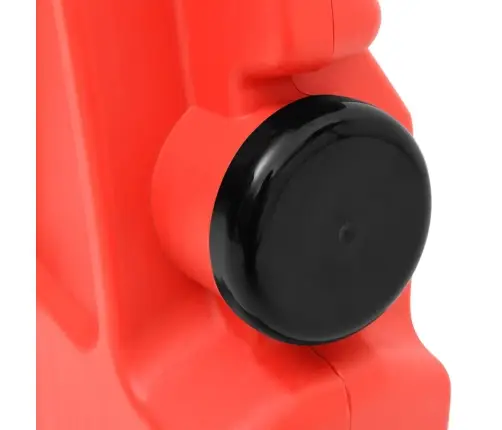 Sulankstomas Kelio Užtvaras, Raudonos Spalvos, 210X50X105Cm