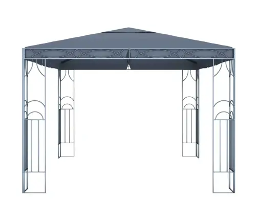 Pavėsinė Su Lemputėmis Led, Antracito, 400X300 Cm