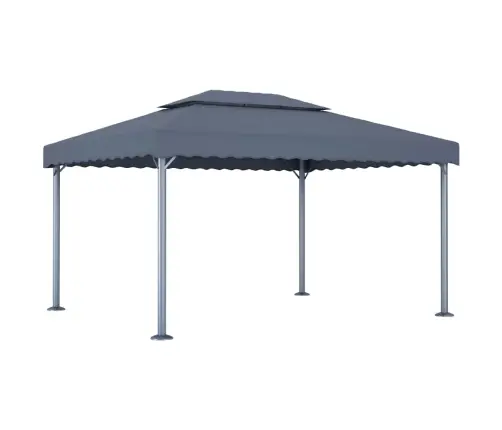 Varikatus, Led-Nöörvalgustitega, 400X300 cm Antratsiithall