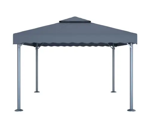 Varikatus, Led-Nöörvalgustitega, 400X300 cm Antratsiithall