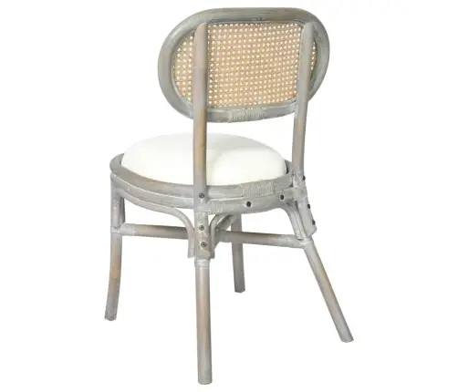 Virtuves Krēsli, 4 Gab., Pelēks Lins Vidaxl