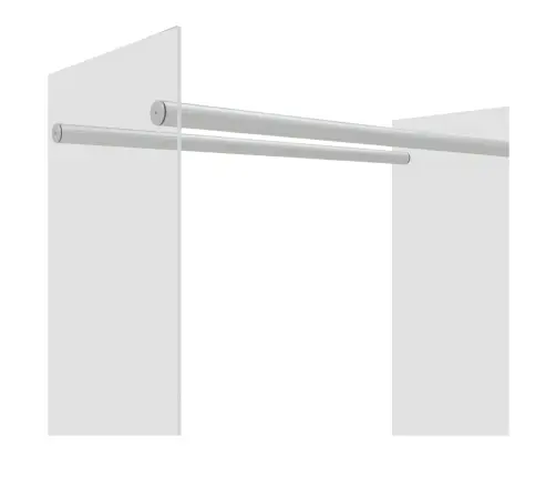 Malkas Uzglabāšanas Statīvs, Caurspīdīgs, 80X35X100 Cm, Stikls Vidaxl