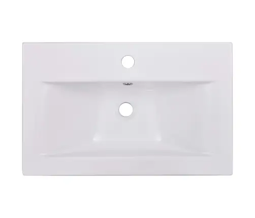 Skapītis Ar Iebūvētu Izlietni, Melns, Skaidu Plāksne Vidaxl