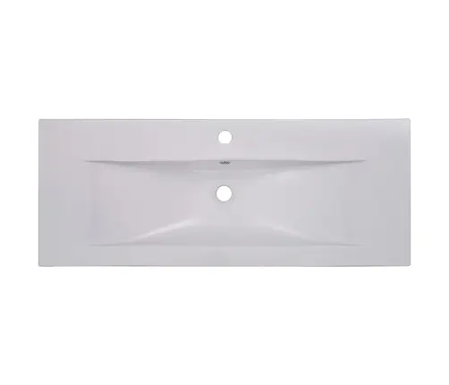 Skapītis Ar Iebūvētu Izlietni, Balts, Skaidu Plāksne Vidaxl