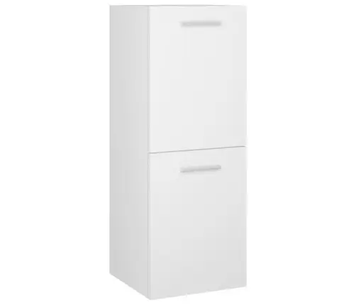 Vannasistabas Mēbeļu Komplekts, Balts, Inženierijas Koks Vidaxl