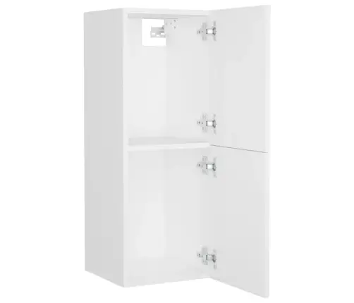 Vannasistabas Mēbeļu Komplekts, Balts, Inženierijas Koks Vidaxl