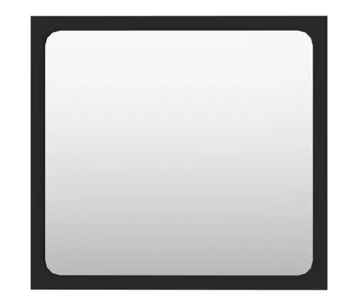 Vannitoamööblikomplekt, Must, Puitlaastplaat